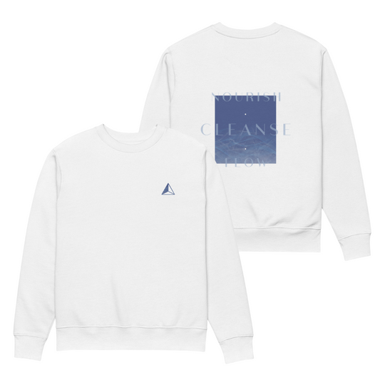 WATER Eco Sweatshirt / White