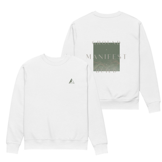 EARTH Eco Sweatshirt / White