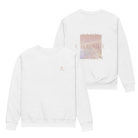 AETHER Eco Sweatshirt / White