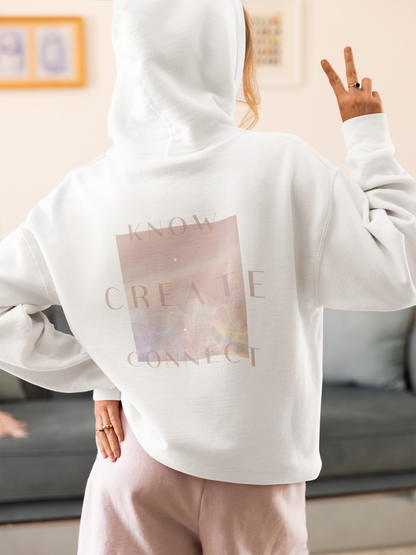 AETHER Organic Cotton Hoodie / White