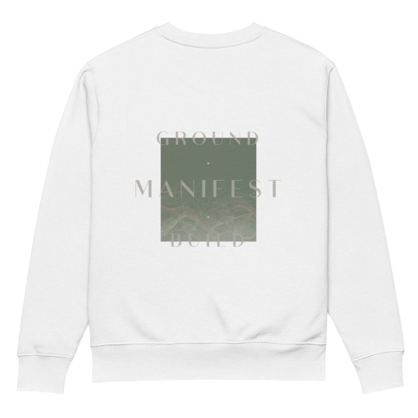 EARTH Eco Sweatshirt / White