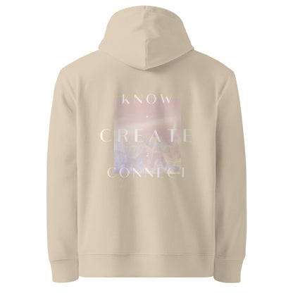 AETHER Unisex Organic Cotton Hoodie / Beige