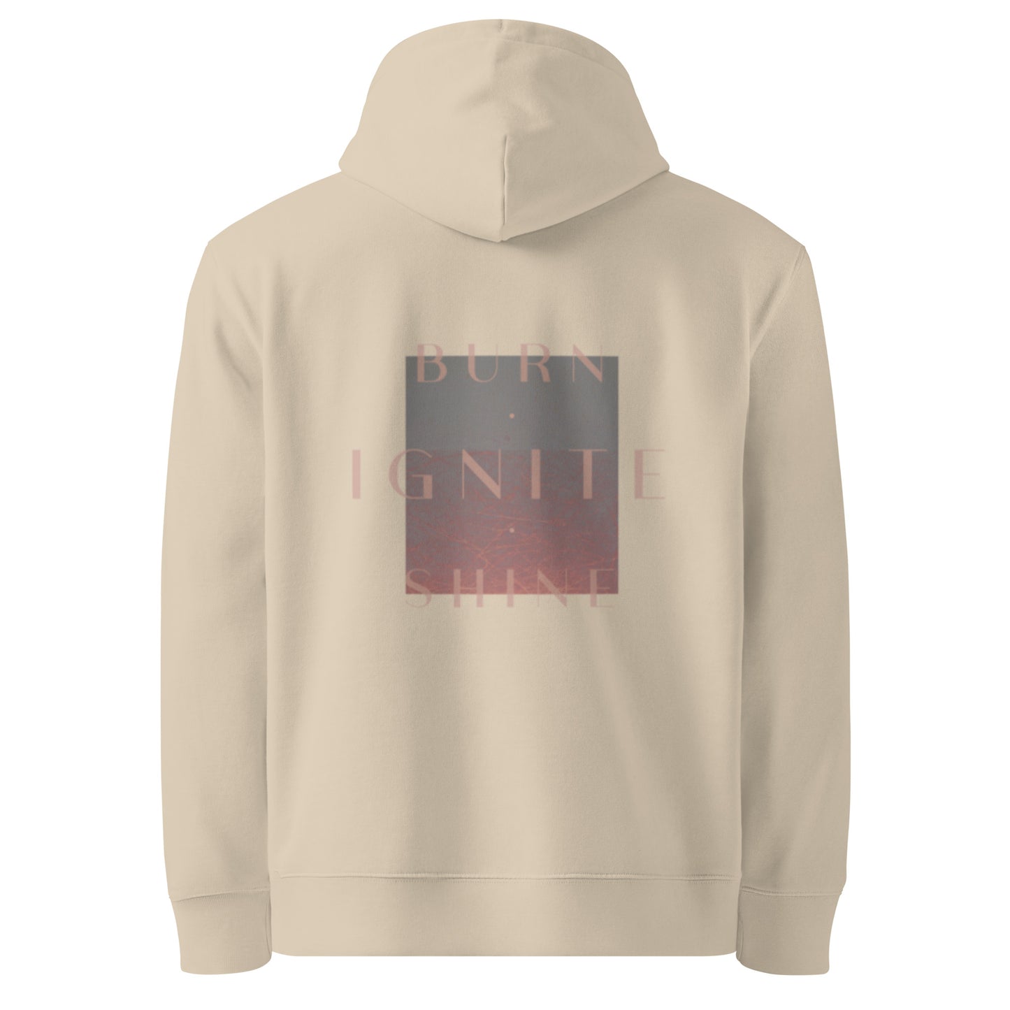 FIRE Organic Cotton Hoodie / Beige