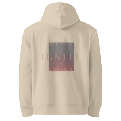 FIRE Organic Cotton Hoodie / Beige