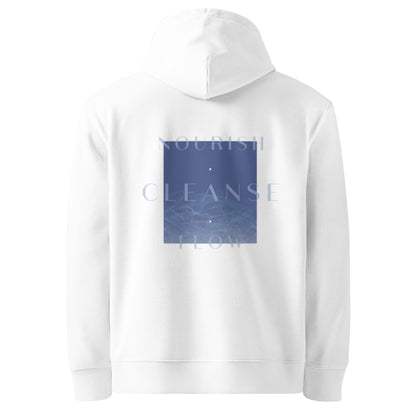 WATER Organic Cotton Hoodie / White