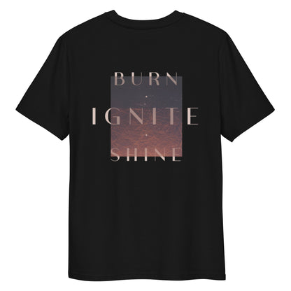 FIRE Organic Cotton T-shirt / Black