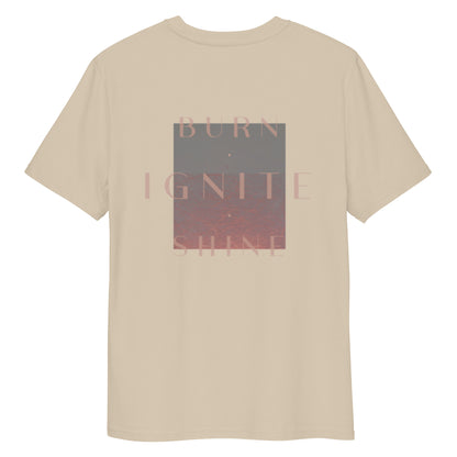FIRE Organic Cotton T-shirt / Beige